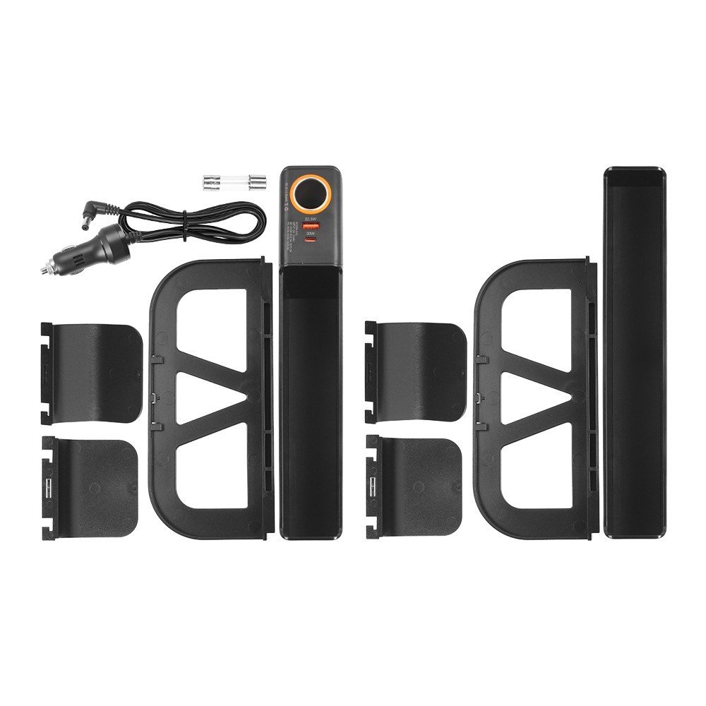 Car Seat Gap Organizer with USB & Type-C Charging Ports – Phone Holder