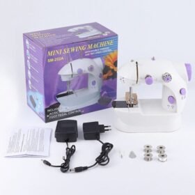 Portable Mini Electric Sewing Machine – Handheld Multifunctional Household Desktop Sewing Kit for Beginners & Home Use