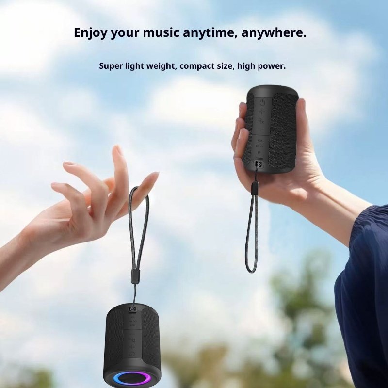 New Portable Bluetooth Speaker Small Bass Music Loud Sound Wireless Mini Speaker