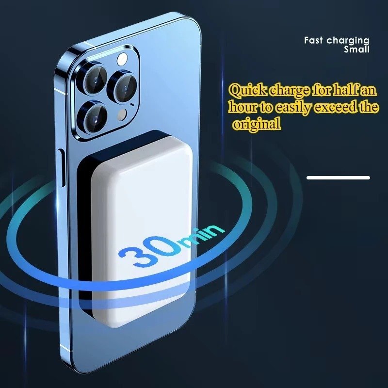 20W Power Bank Magnetic 10O00mAh Portable Wireless Fast Charging PowerBank For Magsafe