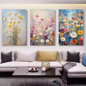 Dandelions Decoration Bedroom Posters For Wall Canvas Decor