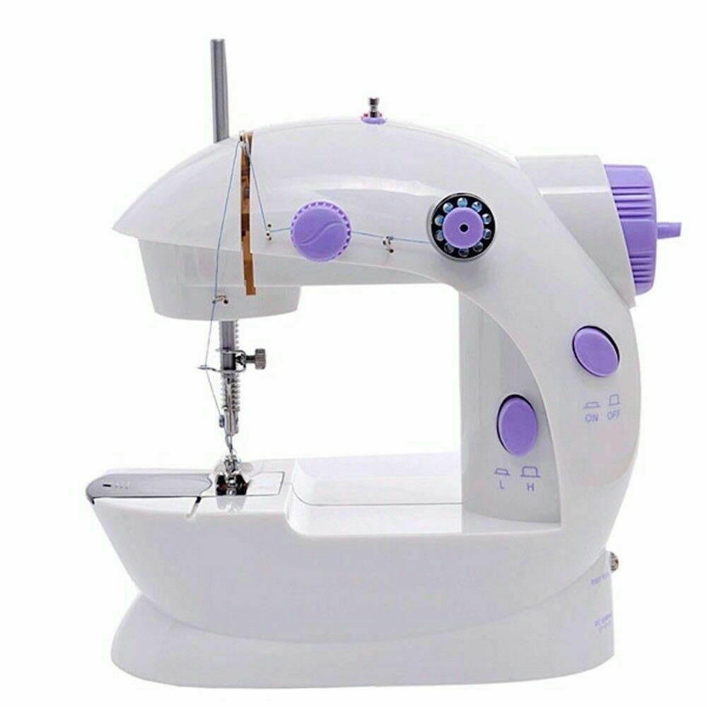 Portable Mini Electric Sewing Machine Multifunctional Desktop Tailor Home Use