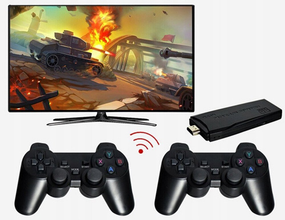 Video Game Console 20000  Retro Games Console Set With 2 Wireless Controller New
