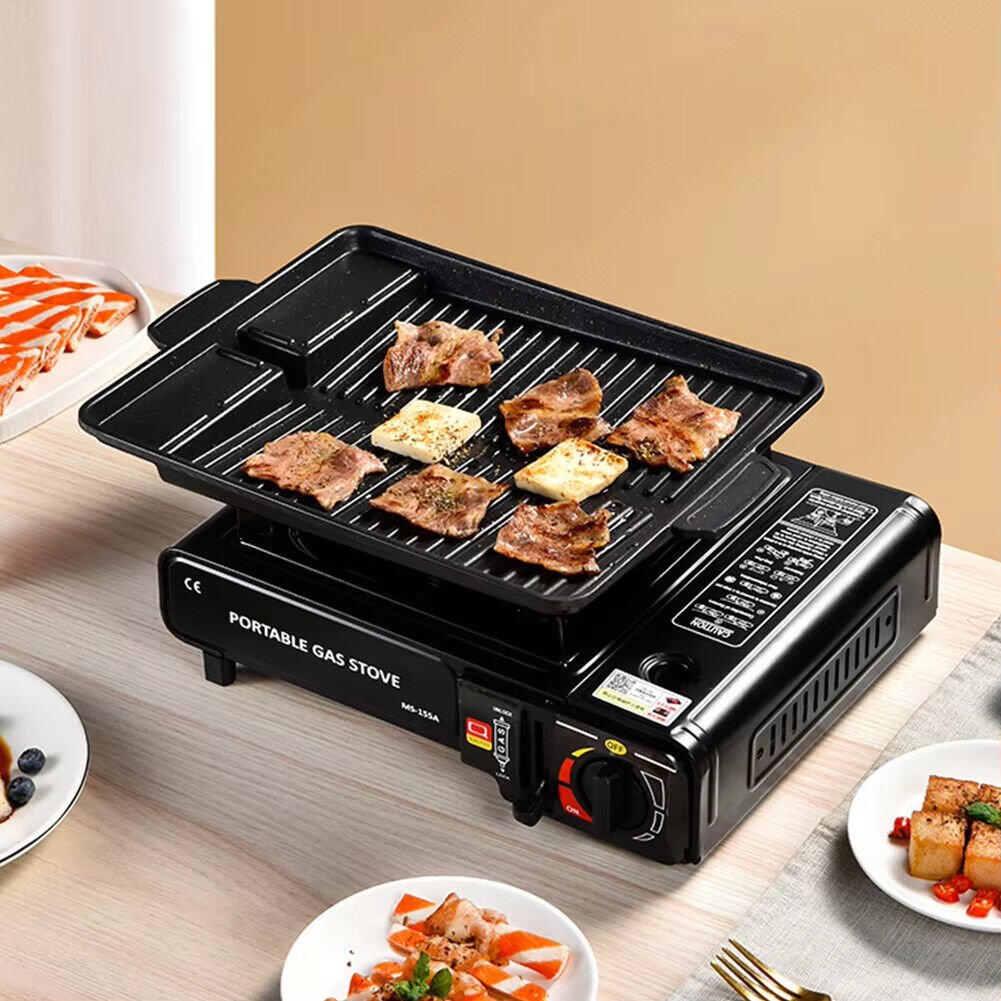 Card Oven, Gas Oven, Camping Oven, 2400 Watts Power, Compact 1-burner Gas Oven For Outdoor Use