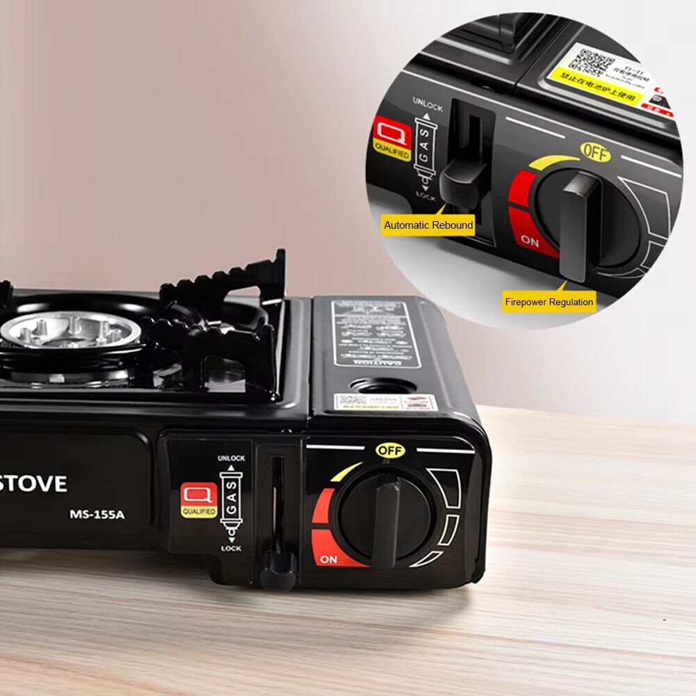 Card Oven, Gas Oven, Camping Oven, 2400 Watts Power, Compact 1-burner Gas Oven For Outdoor Use