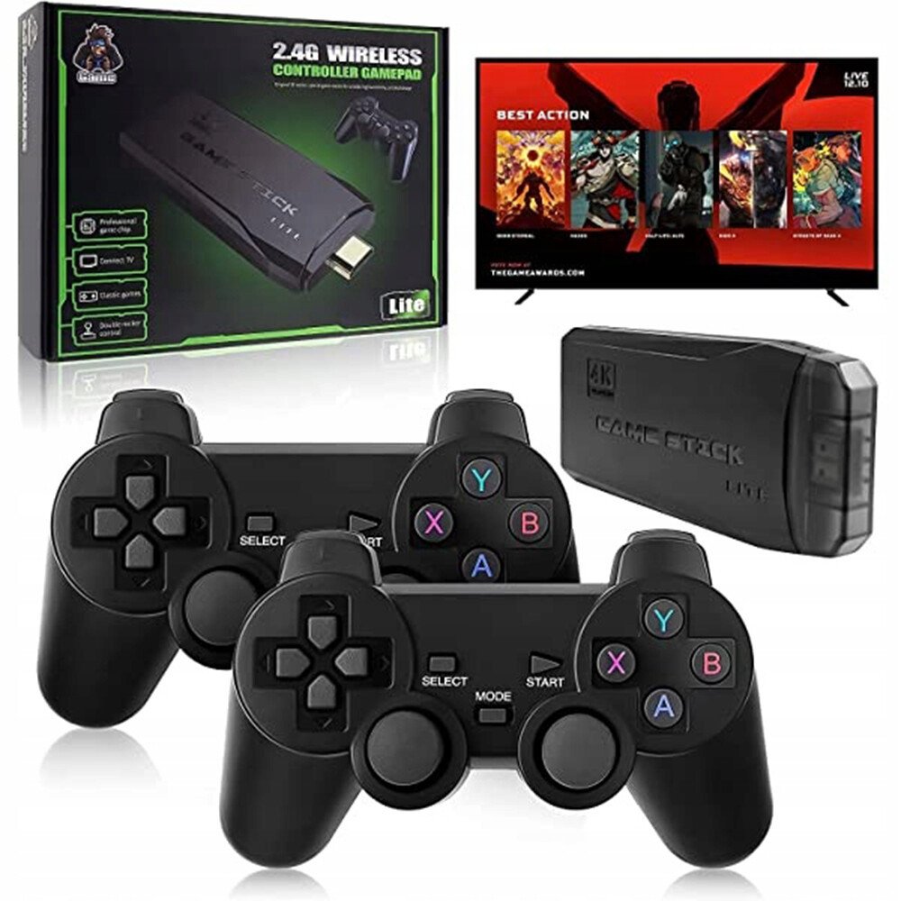 Video Game Console 20000  Retro Games Console Set With 2 Wireless Controller New