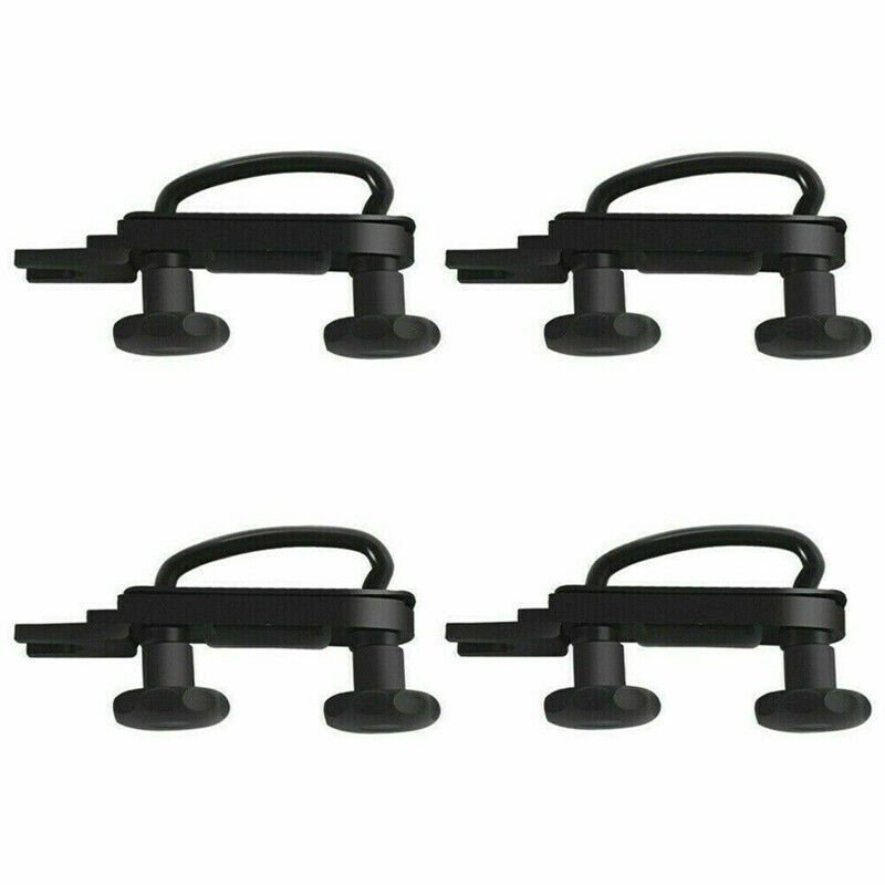 4PCS Stainless Universal Roof Box U-Bolt Clamps Car Van Mounting Fitting Kit UK