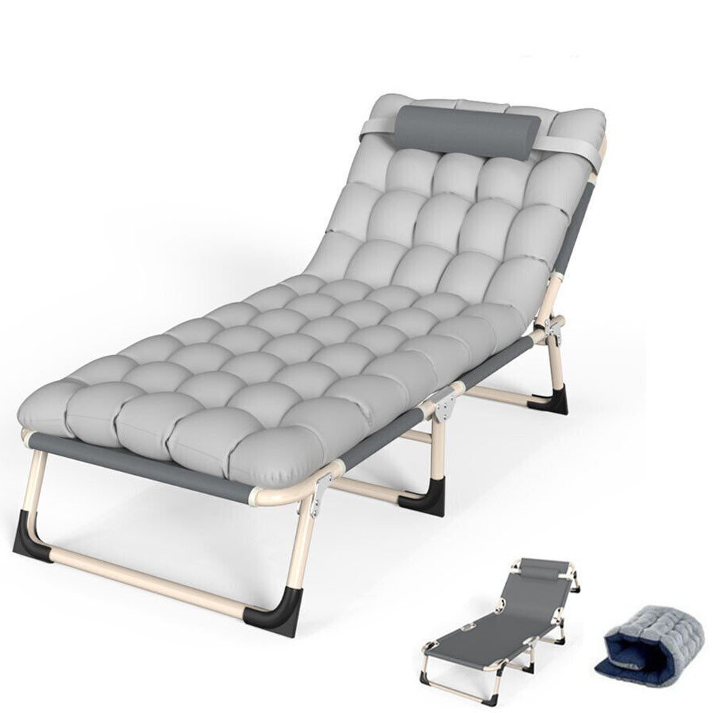 Folding Bed Camping Travel Heavy Duty Foldable Lightweight With Mattress