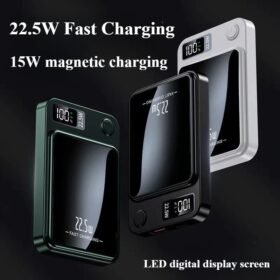 10thousand MAh Magnetische Kabellose Powerbank, Superschnelles Aufladen, Tragbare Externe Akku-Powerbank Fr
