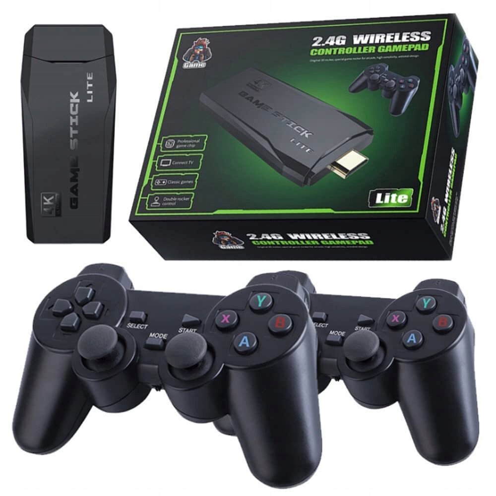Video Game Console 20000  Retro Games Console Set With 2 Wireless Controller New