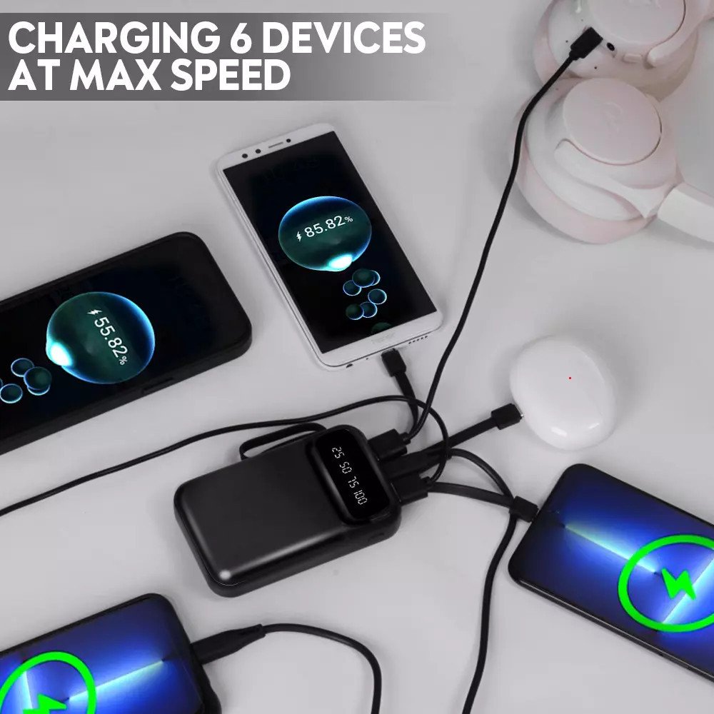 Power Bank10000mAh Fast Charger Pack USB External Battery For Mobile Phone UK