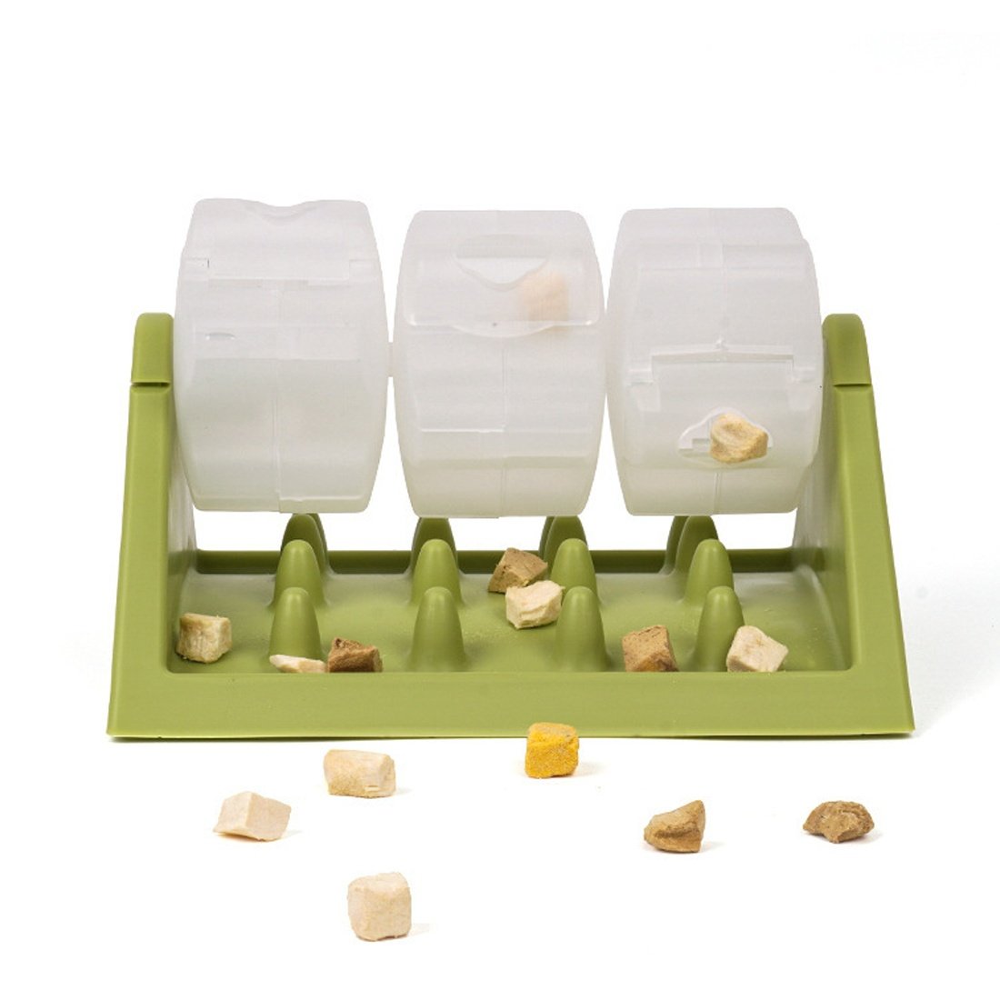 Rotating Puzzle Dog Bowl & Slow Feeder | Interactive Anti-Gulp Food Dispenser for Cats & Dogs