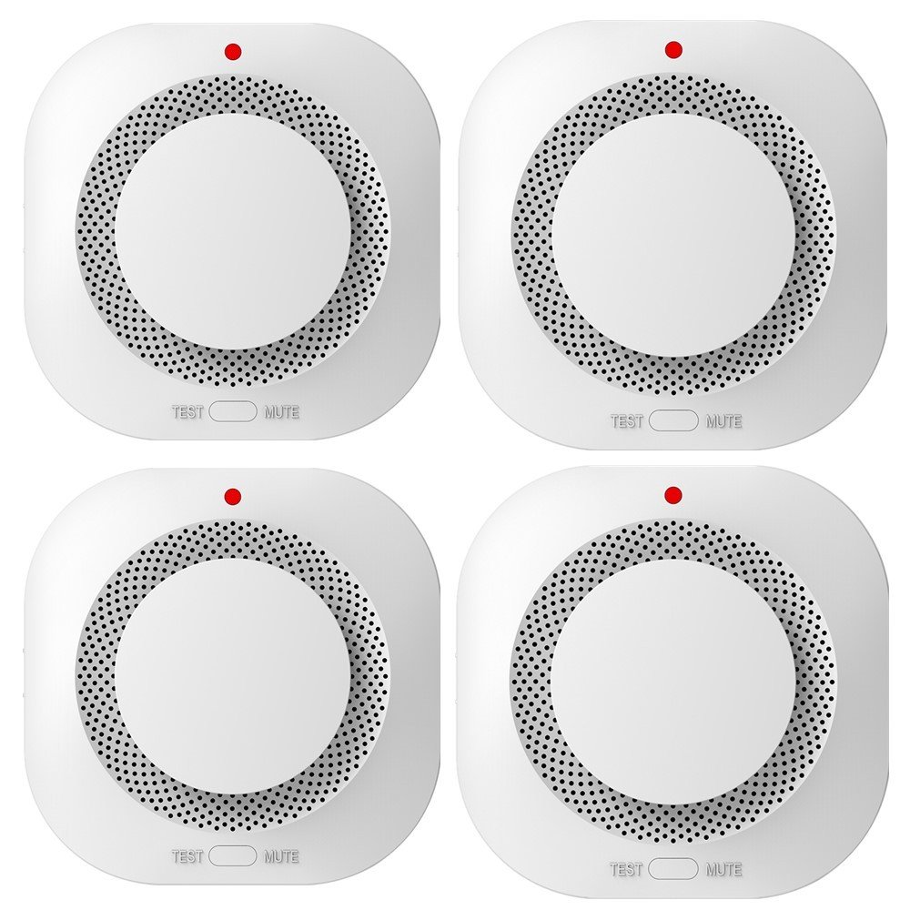 Wireless Smoke Alarm Detector Fire Alarm Detector Smart Smoke Alarm