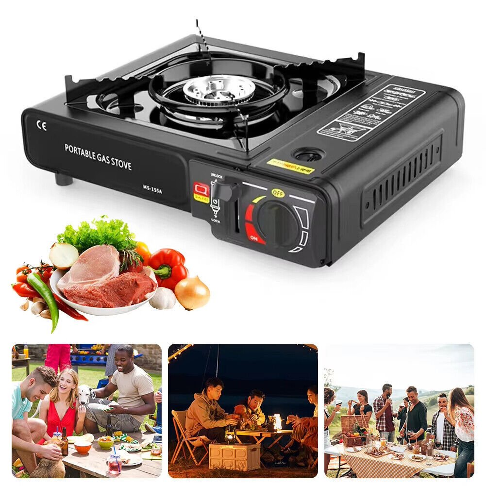 Card Oven, Gas Oven, Camping Oven, 2400 Watts Power, Compact 1-burner Gas Oven For Outdoor Use