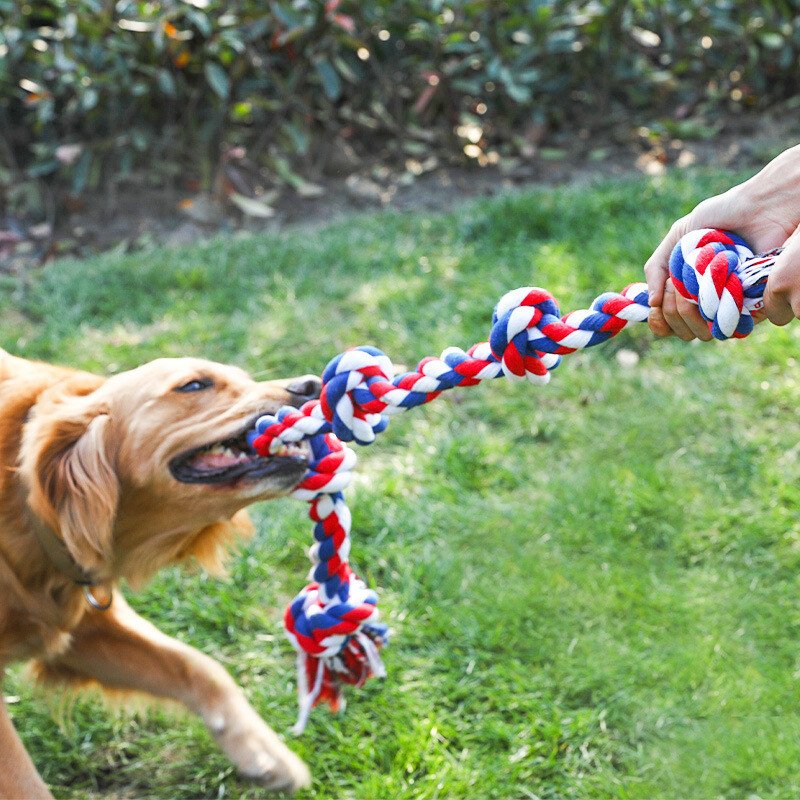 Dog Rope Toys Large XXL Rope Toys For Large Dogs Teeth Cleaning Tug Of War