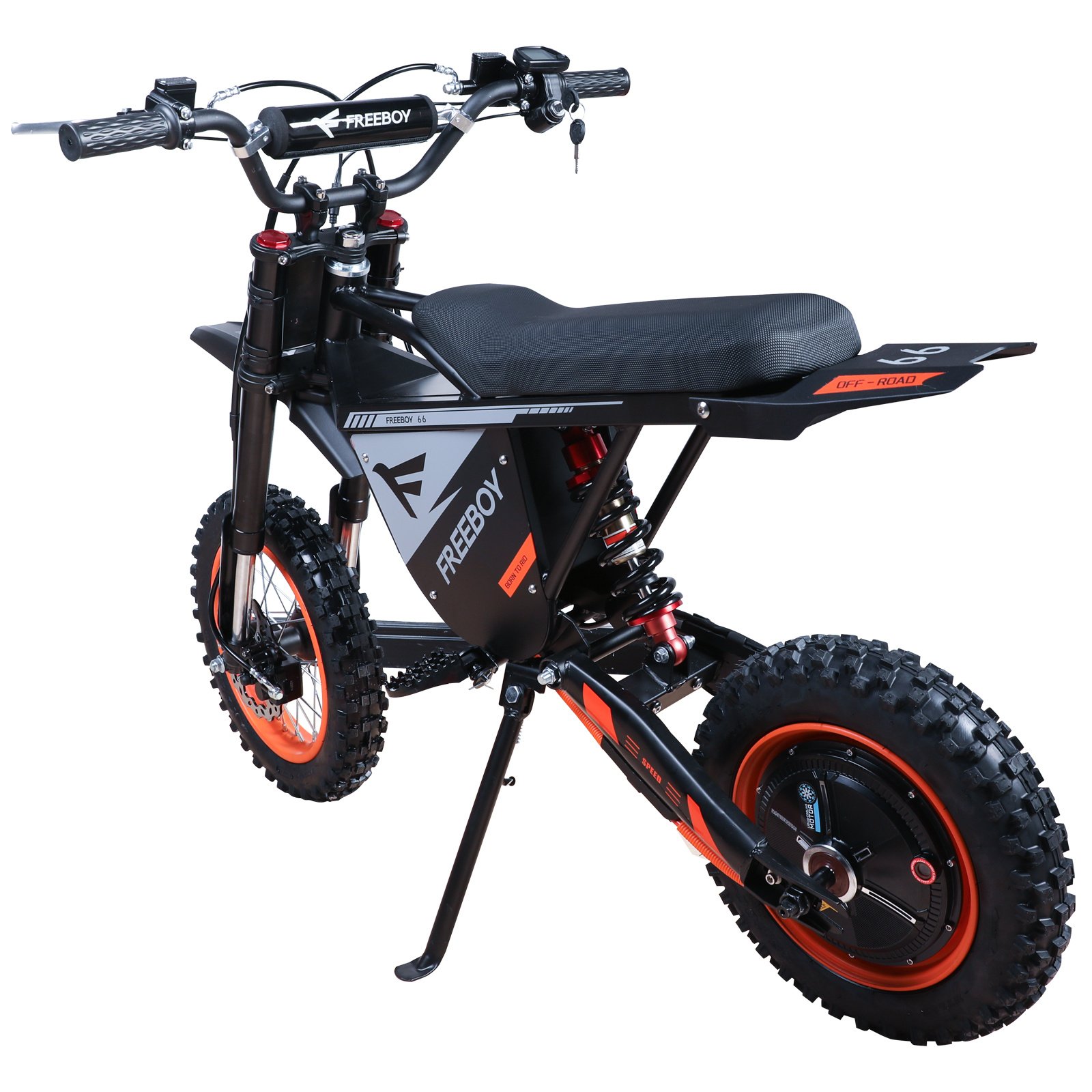 Y66 Iron Frame 3000W Electric Motorcycle With 20 Mph Off-road Model