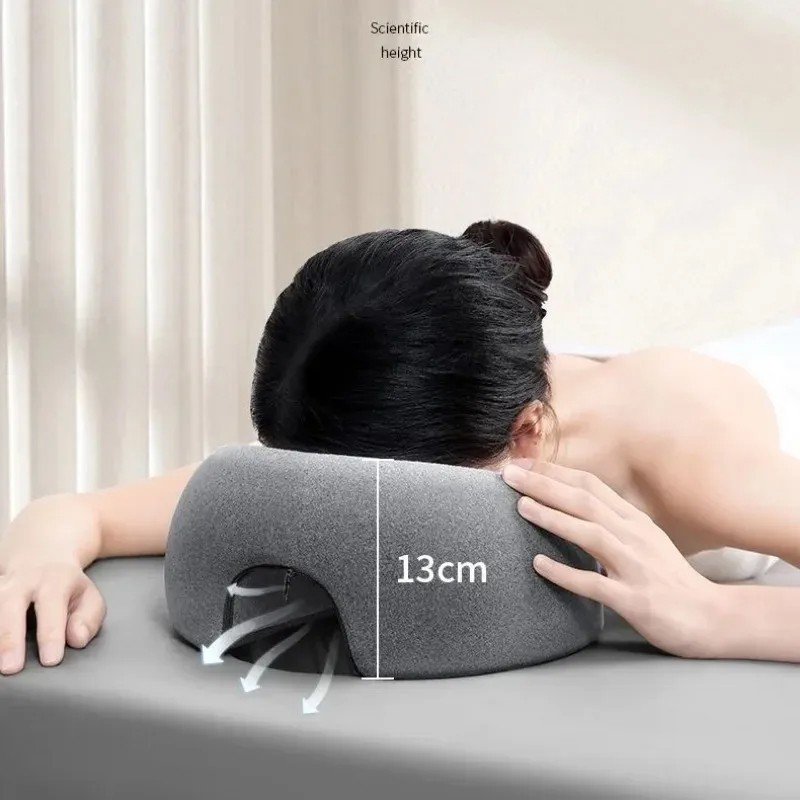 Massage Table Headrest Pillow Face Down Cradle Cushion Sleeping Rest Pad