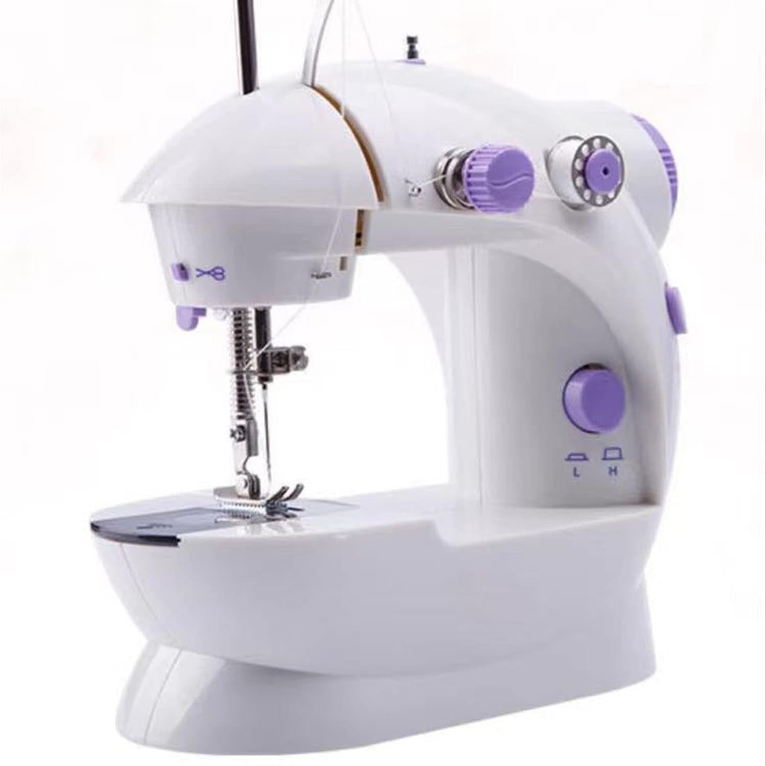 Portable Mini Electric Sewing Machine Multifunctional Desktop Tailor Home Use
