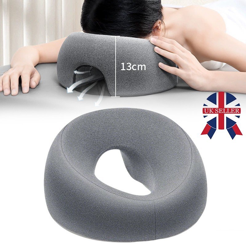 Massage Table Headrest Pillow Face Down Cradle Cushion Sleeping Rest Pad