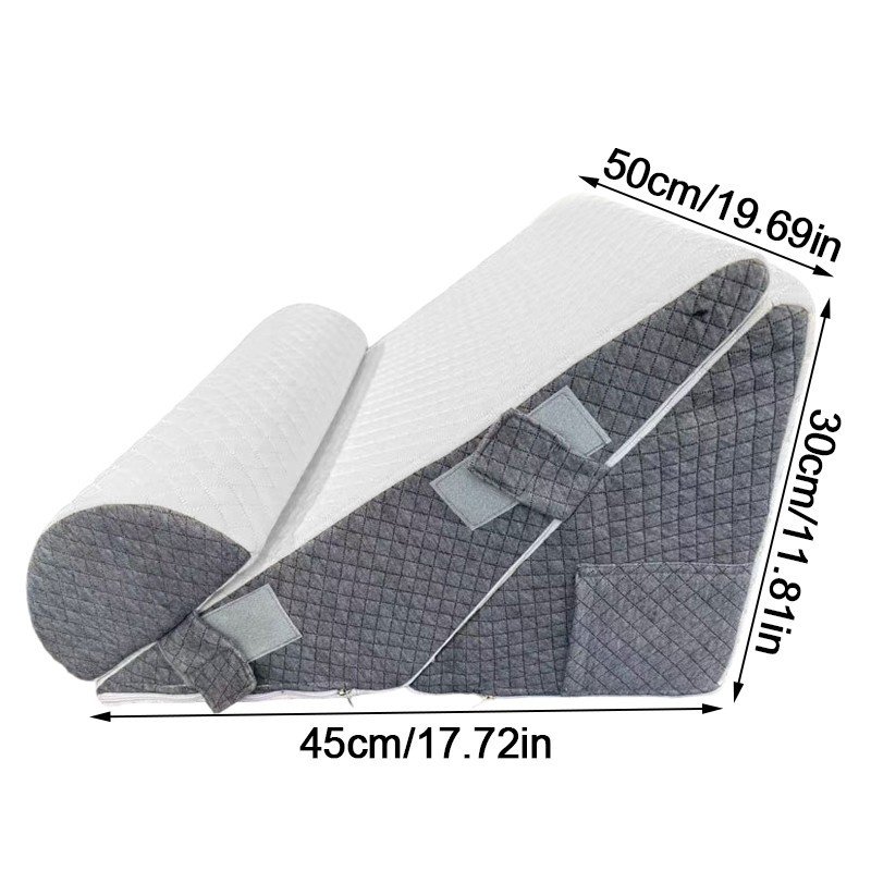 Bed Wedge Pillow Support Cushion 10 In 1 Back Support Pillow Memory Foam New