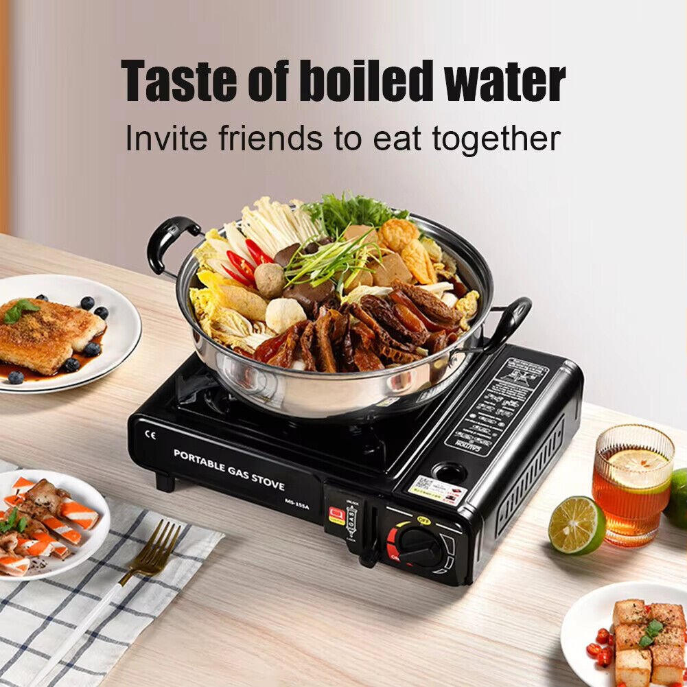 Card Oven, Gas Oven, Camping Oven, 2400 Watts Power, Compact 1-burner Gas Oven For Outdoor Use