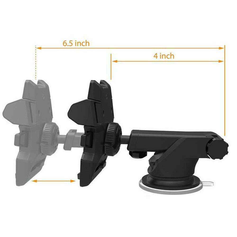Rotatable In Car Suction Phone Holder Dashboard Windscreen Universal Mount