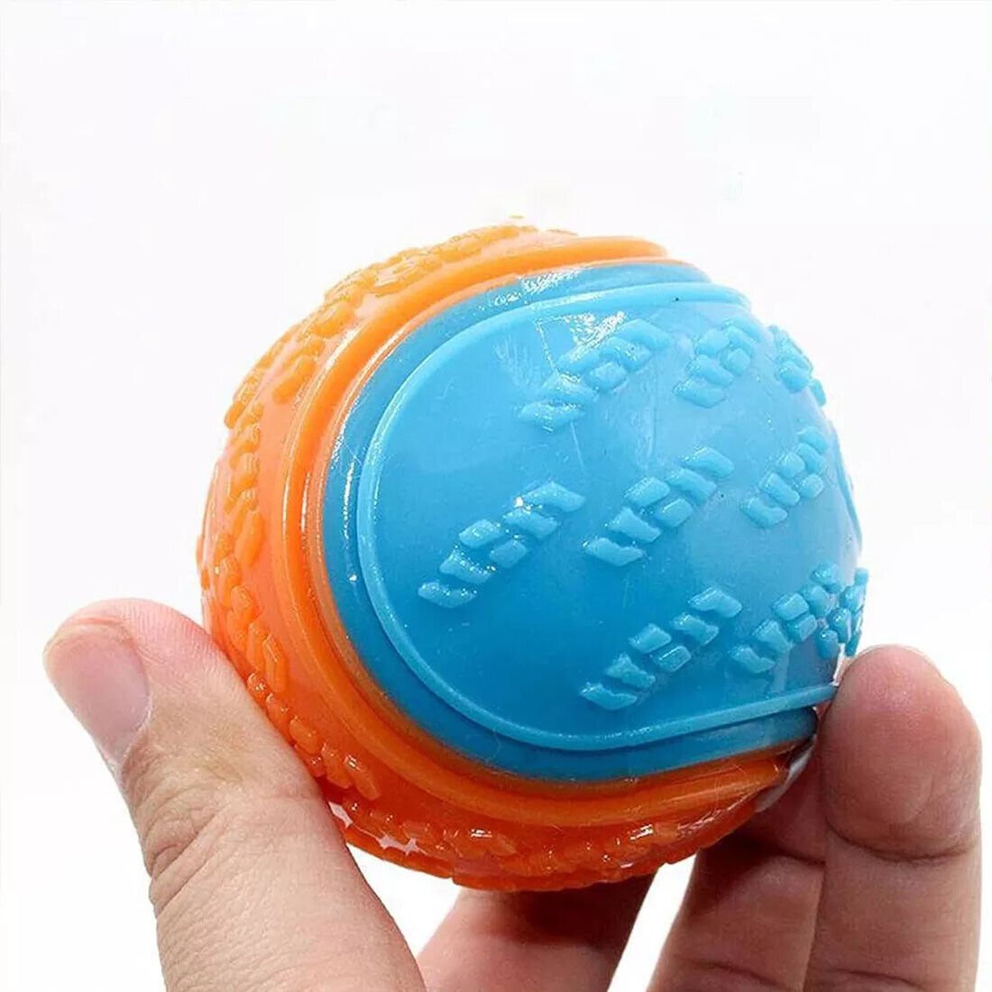 NEW Scooby-Doo Durable Squeaky Set Of 8 Dog Balls For Teeth Cleaning Interactive UK