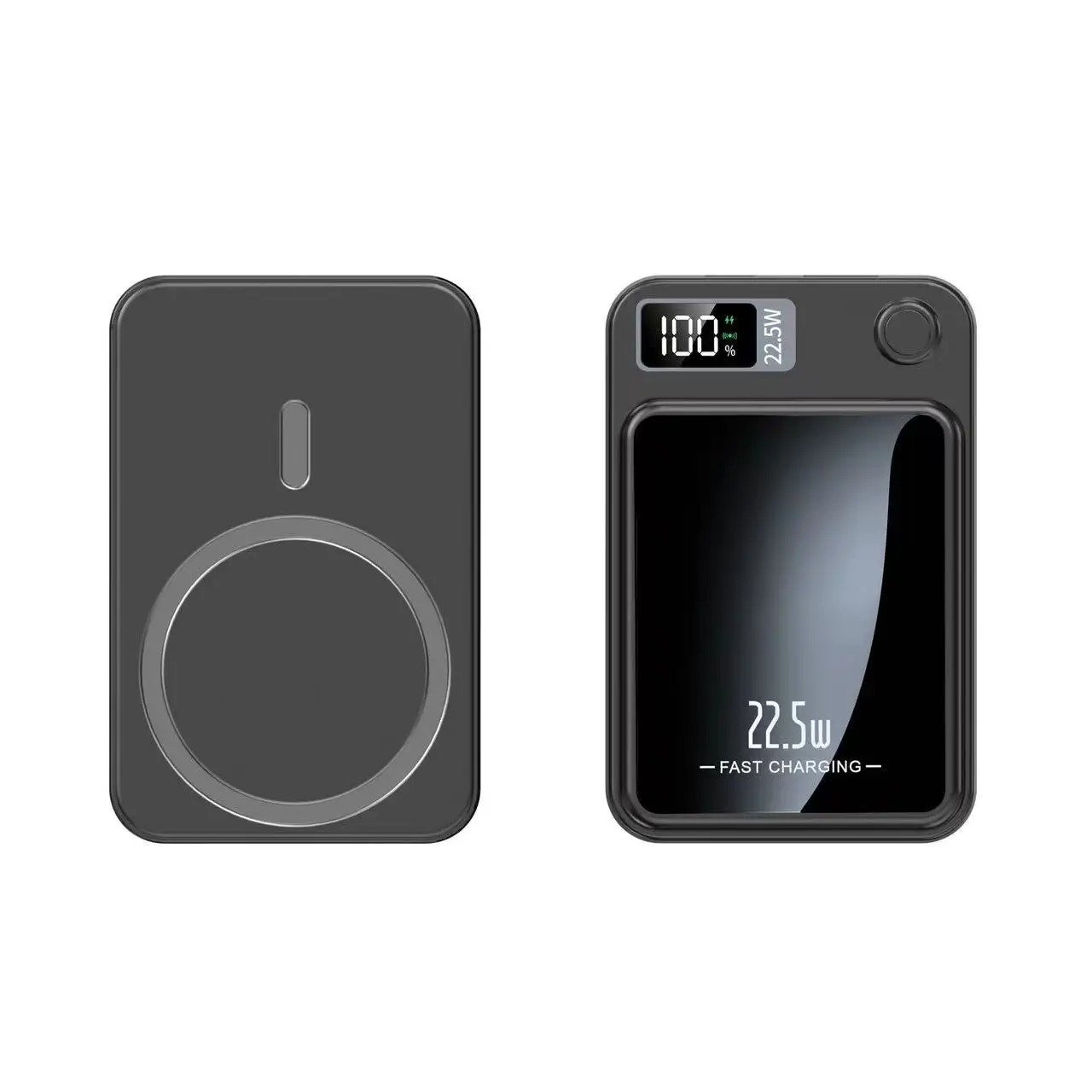 30000 MAh Magnetische Kabellose Powerbank, Superschnelles Aufladen, Tragbare Externe Akku-Powerbank Fr