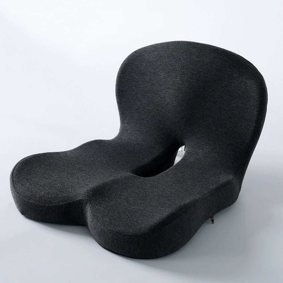 Memory Foam Seat Cushion & Back Support | Lumbar Pain Relief Chair & Car Cushion