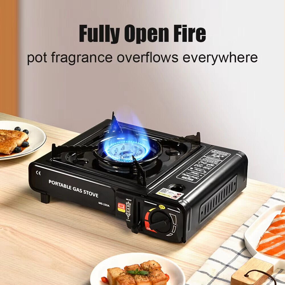Card Oven, Gas Oven, Camping Oven, 2400 Watts Power, Compact 1-burner Gas Oven For Outdoor Use