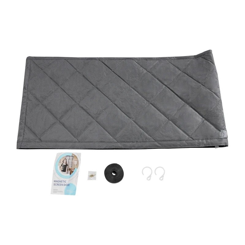 2.1x1m Windproof Door Curtain Magnetic Thermal Insulated Door Curtain Privacy Door Curtain For Doors, Living Rooms, Bedrooms