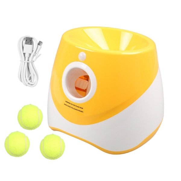 Dog Ball Throwing Machine Dogs Automatic Ball Launcher Indoor Outdoor