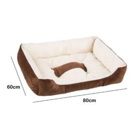 Large Warm Plush Dog Bed Mat Washable Calming Cushion For Pet Puppy For Dog Cat