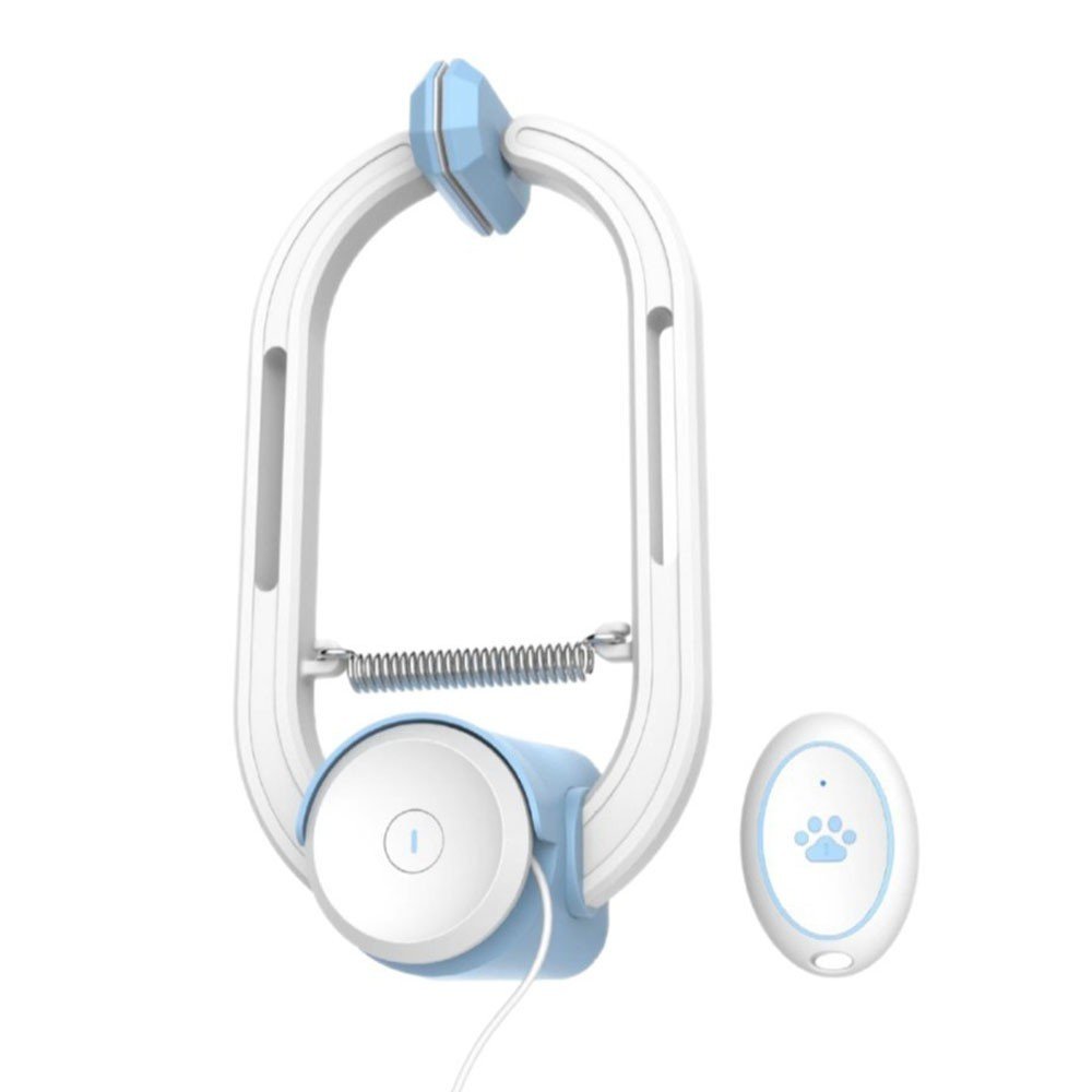 Rechargeable Electric Cat Teaser With Remote Interactive Door Clip Toy For Cats