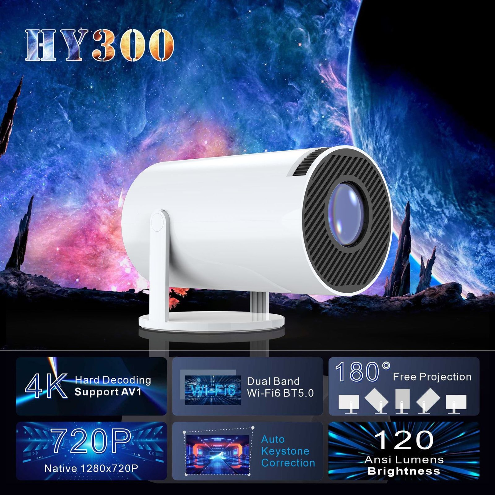 Portable Smart Projector