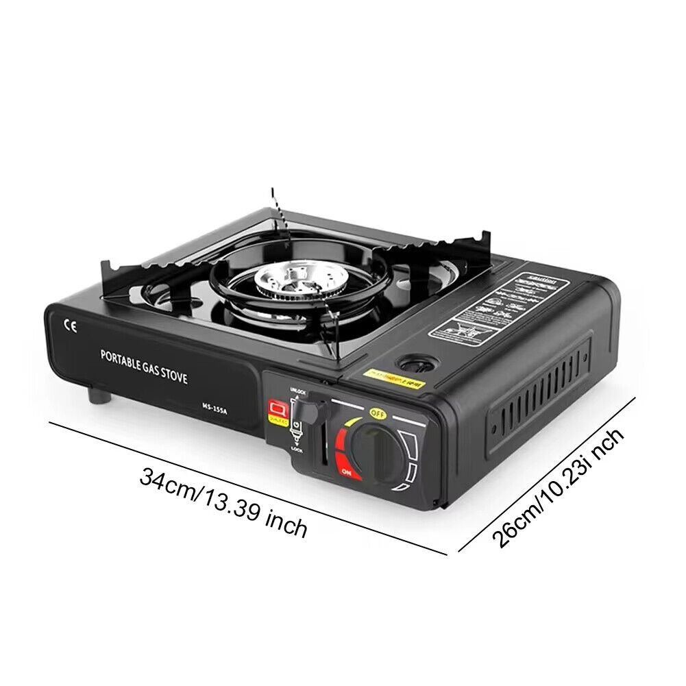 Card Oven, Gas Oven, Camping Oven, 2400 Watts Power, Compact 1-burner Gas Oven For Outdoor Use